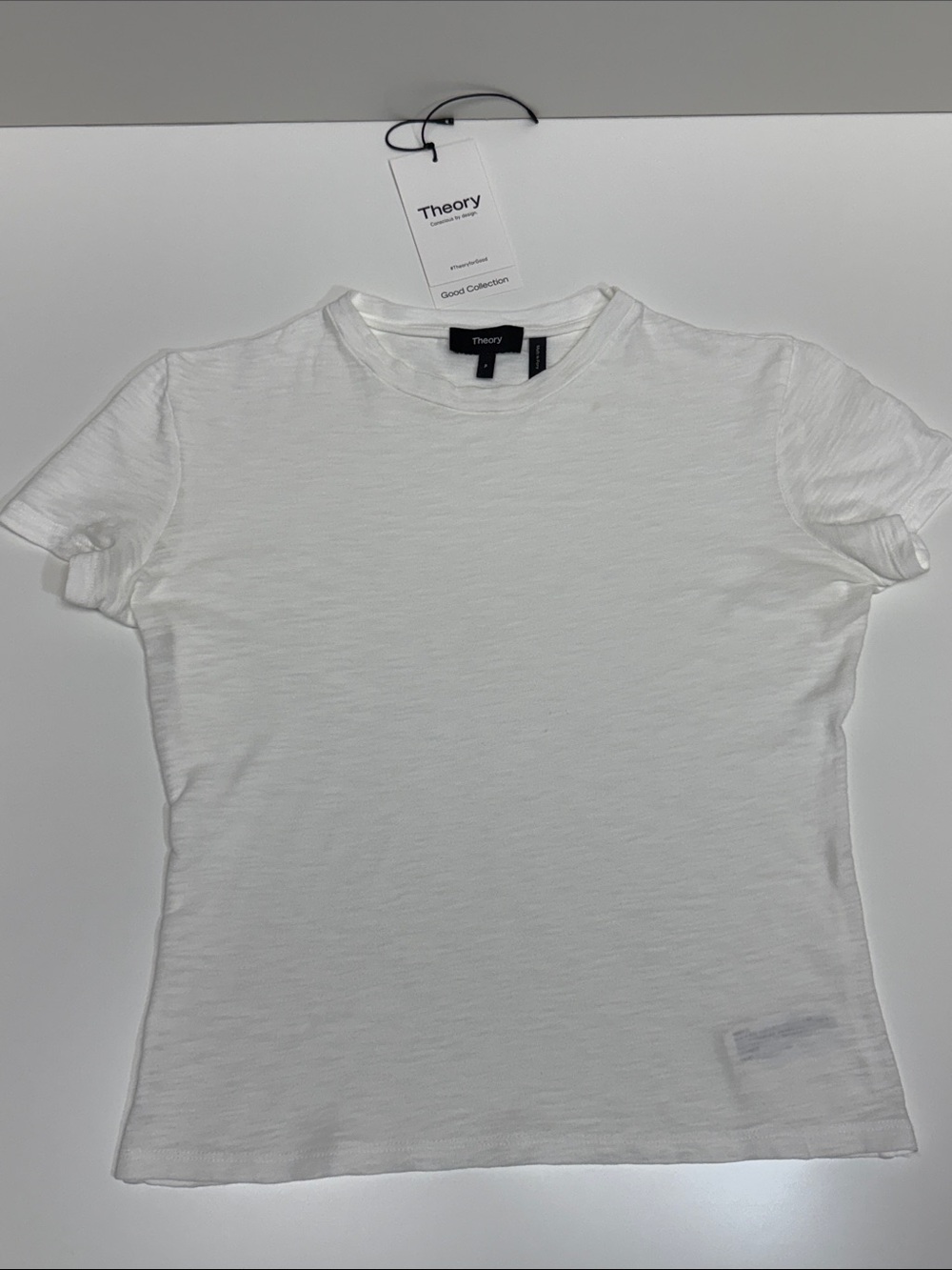 ✨ THEORY ✨ Tiny Tee in Organic Slub Cotton. - Picture 6 of 15